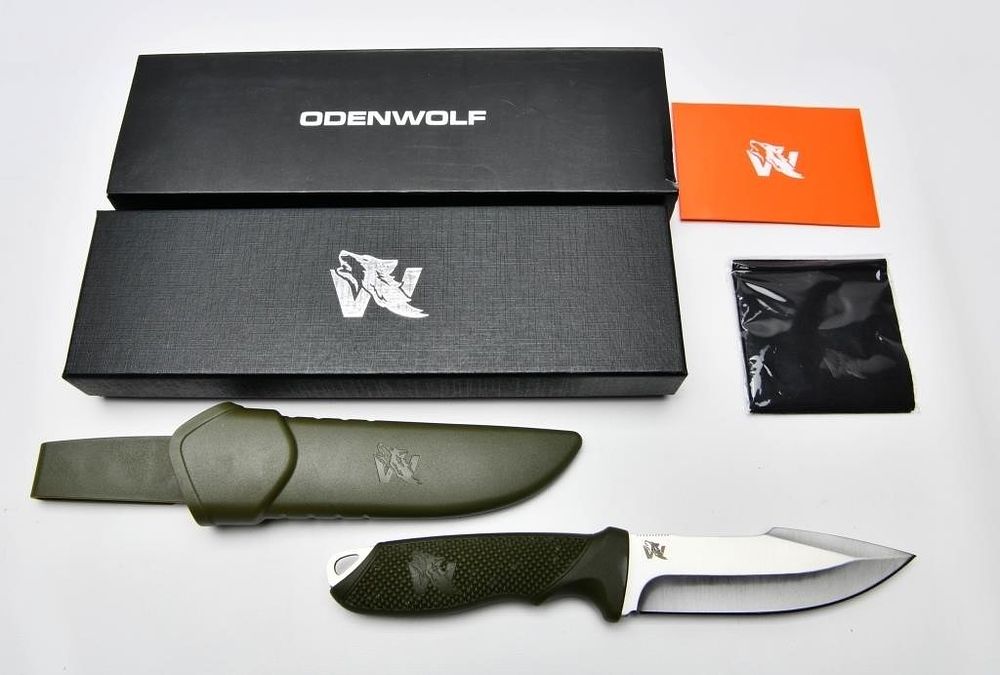 Lot 140: Odenwolf WOLF-I Full Tang Survival Knife w/ Sheath