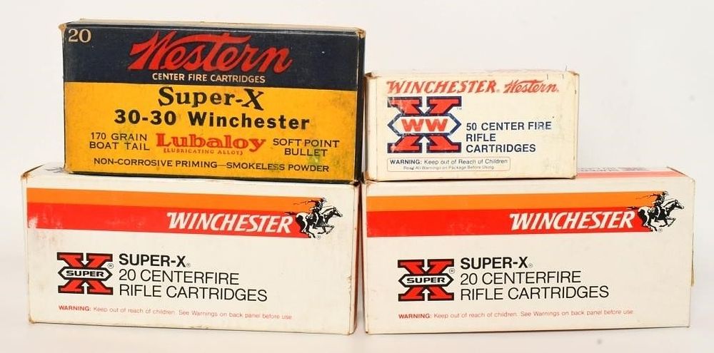 Lot 145: 110 Rounds Of .30-30 Win & .30 Carbine Ammo