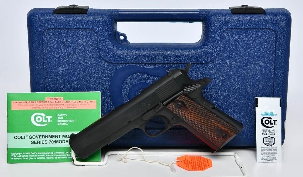 Lot 147: NEW Colt 1911 Classic Semi Auto Pistol .45 ACP 5"