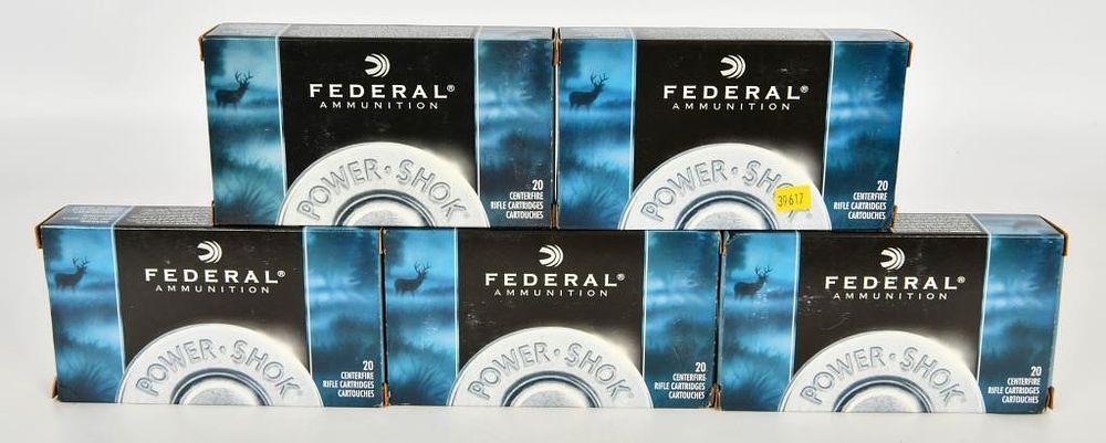 Lot 154: 100 Rounds Of Federal .308 Win Ammunition