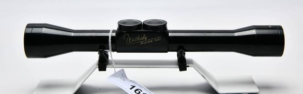 Lot 161: Weatherby Imperial 4x81 Riflescope Made in Germany