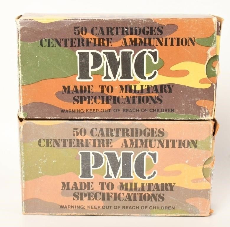 Lot 169: 100 Rounds Of PMC 9mm Luger Ammunition