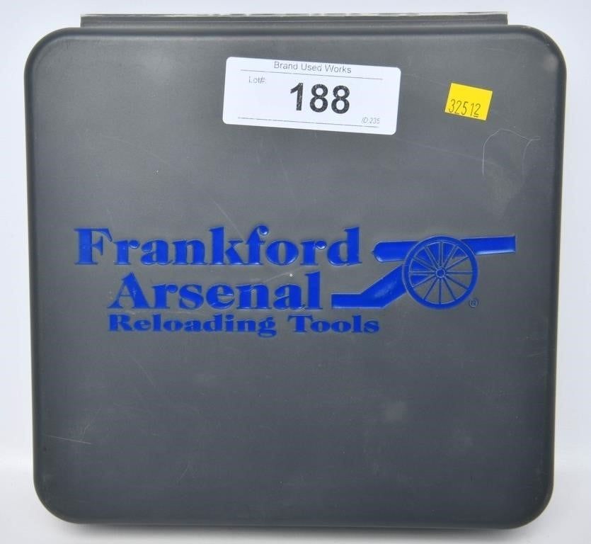 Lot 188: Frankford Arsenal Universal Bullet Seating Die Set