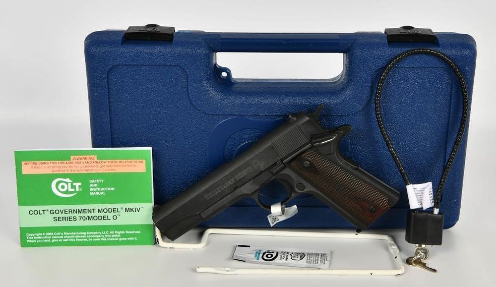 Lot 195: Colt Government Model 1911 Semi Auto Pistol .45