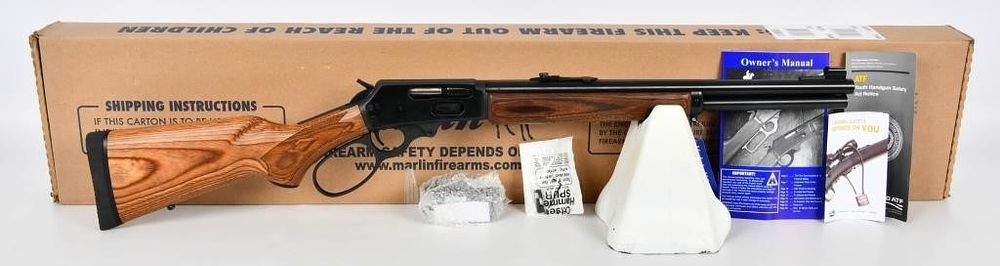 Lot 210: Marlin 1895 Guide Gun Big Loop Lever .45-70