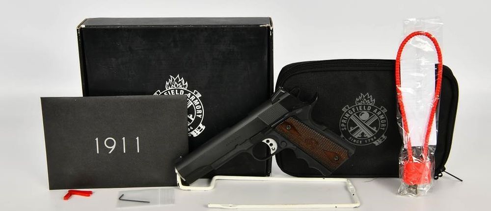 Lot 219: Springfield Armory Garrison 1911 Semi Auto Pistol