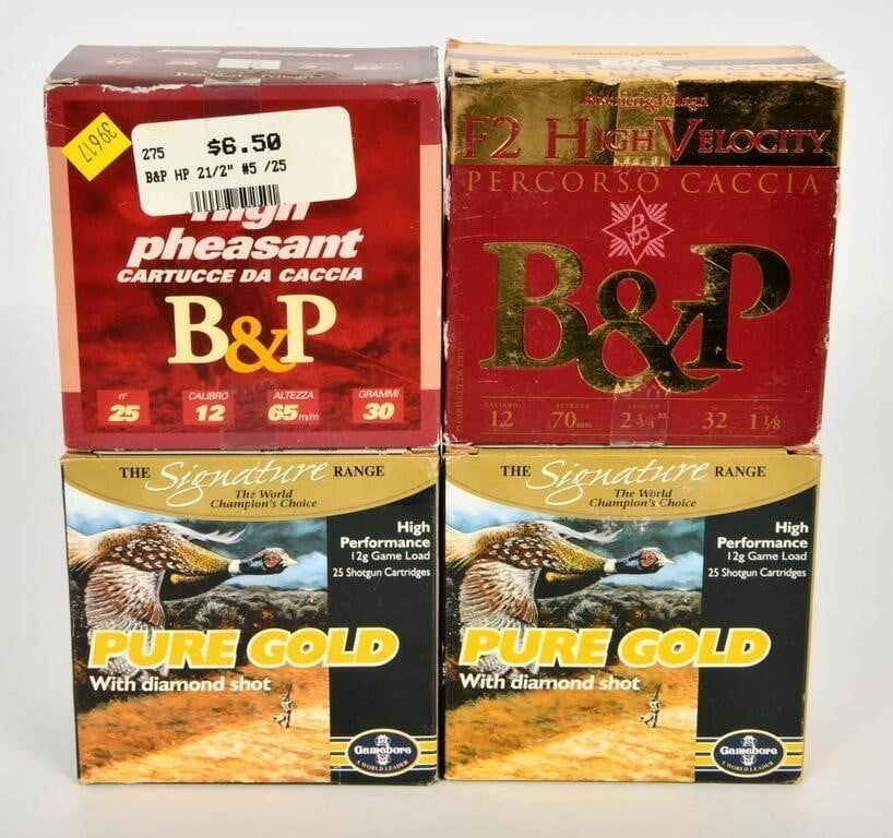 Lot 226: 100 Rounds of 12 Ga Game Load Shotshells