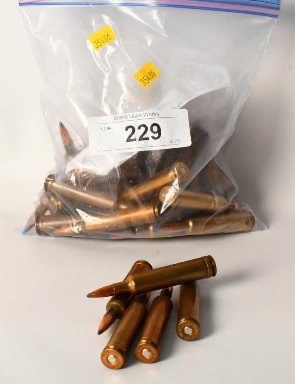 Lot 229: 30 Rounds Of .257 Weatherby Magnum Ammunition