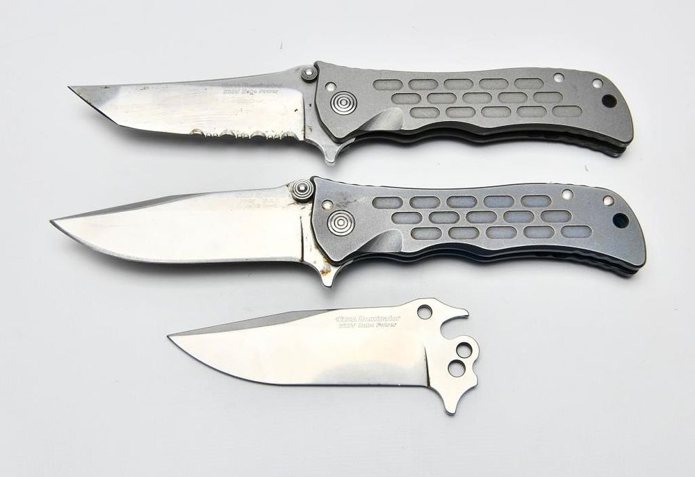 Lot 230: 2 Cuda Dominator S30V Folding Pocket Knives