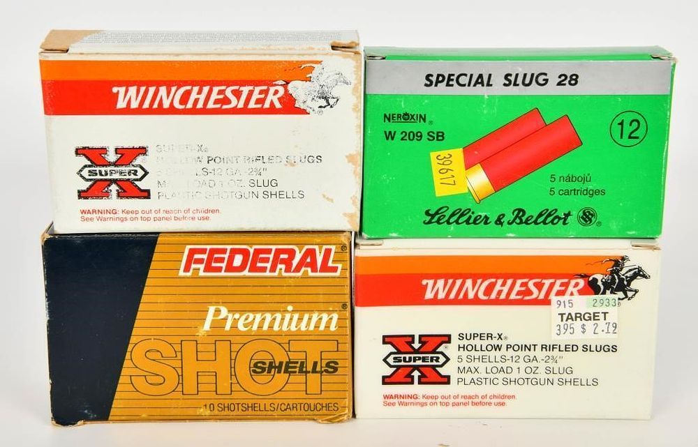 Lot 232: 25 Rounds Of 12 Ga Turkey Loads & Slug Shotshells