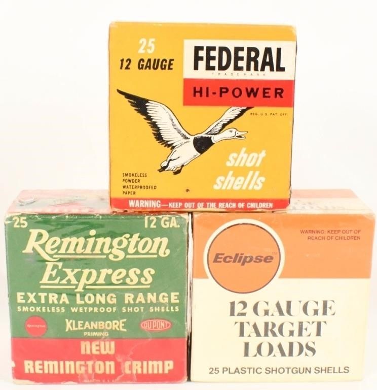 Lot 238: 75 Rounds of Collector 12 Ga Shotshells
