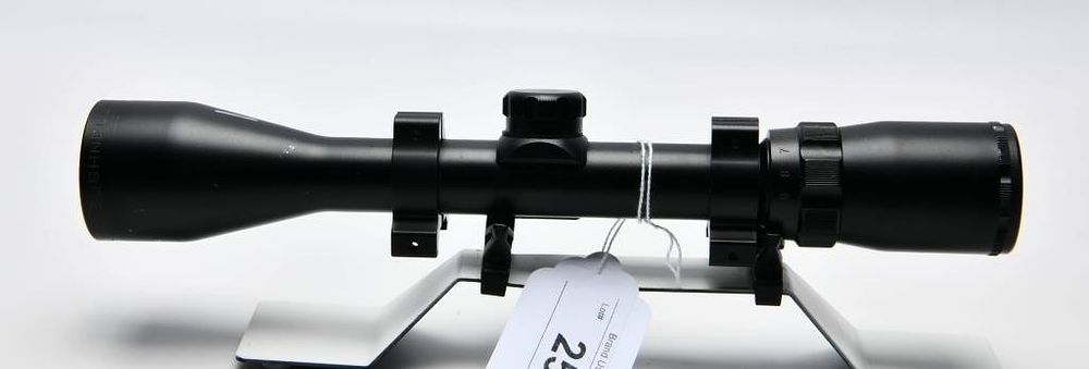 Lot 251: Bushnell Banner 3x-9x-40 AO Wide Angle Riflescope
