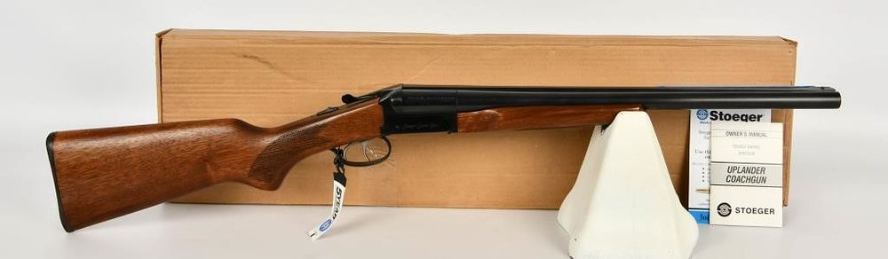 Lot 258: NEW Stoeger Uplander Double Barrel Coachgun 12 Ga