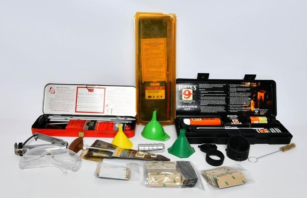 Lot 266: Large Lot of Various Gun Cleaning Accessories