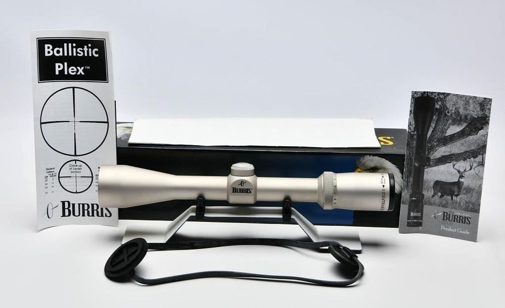 Lot 281: Burris Fullfield II 3X9X 40mm Riflescope in box
