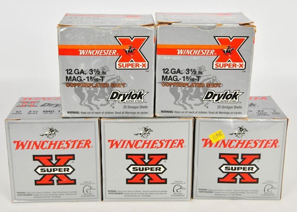 Lot 286: 110 Rounds Of Winchester Super-X 12 Ga Shotshells