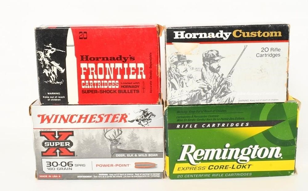 Lot 307: 66 Rounds Of Mixed .30-06 SPRG Ammunition