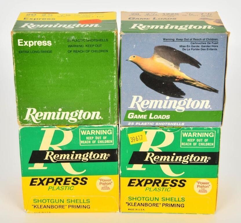 Lot 316: 100 Rounds Of Remington 20 Ga Shotshells