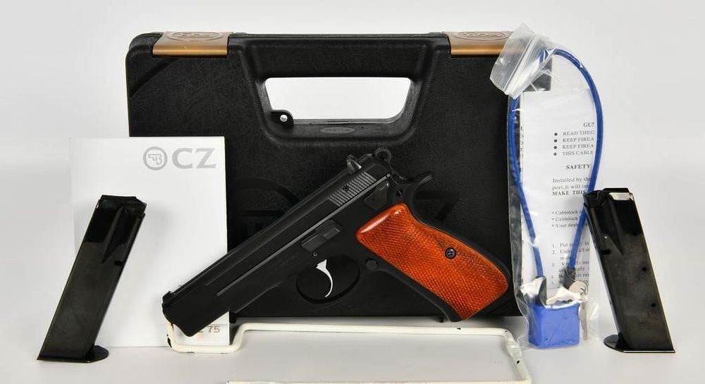 Lot 399: CZ USA 75 BD Semi Auto Pistol 9mm