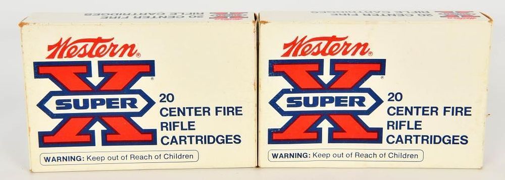 Lot 412: 40 Rounds Of Western Super-X .25-06 Rem Ammo