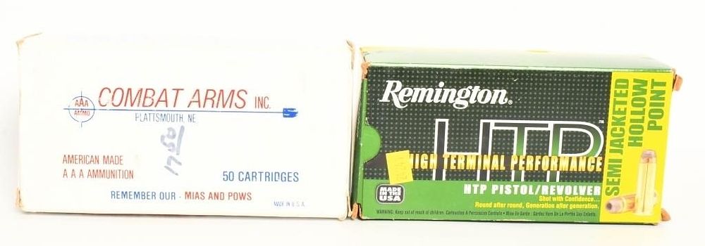 Lot 439: 100 Rounds Of .44 Rem Mag Ammunition
