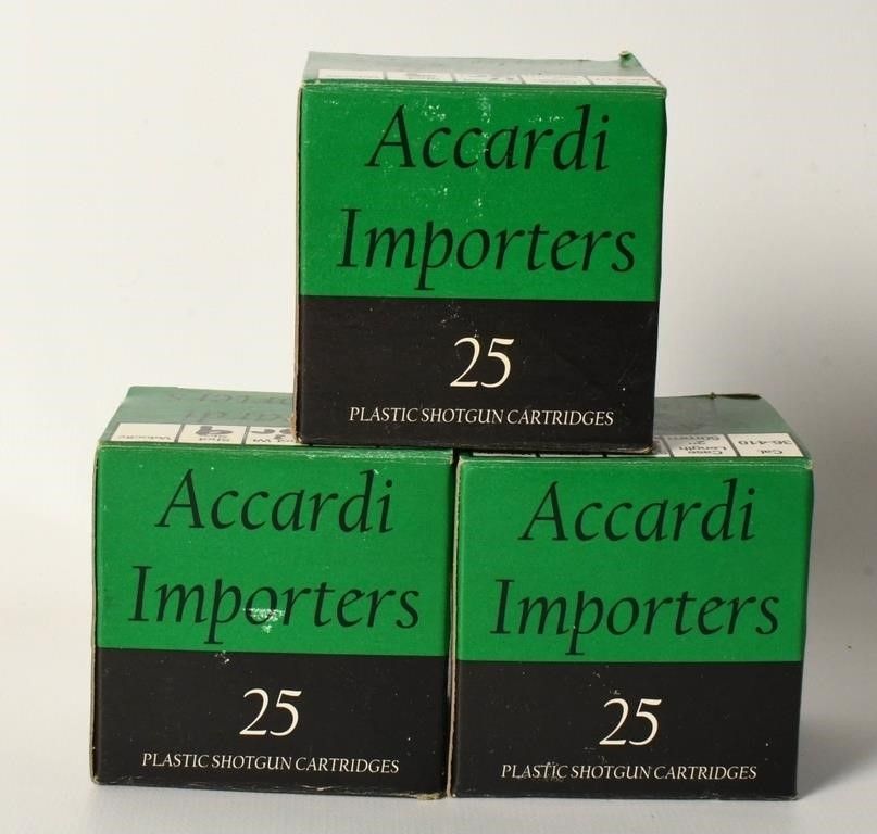 Lot 490: 75 Rounds Of Accardi Imports 410 Ga Shotshells
