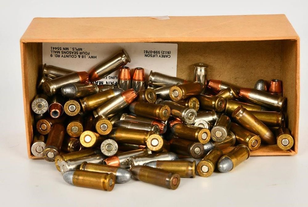 Lot 514: Approx 90 Rounds Of Mixed .38 ACP Ammunition