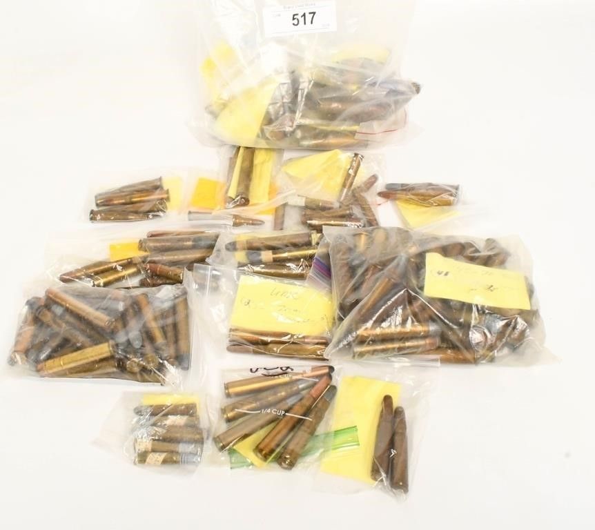 Lot 517: Large Lot of Various Caliber Collector Ammunition