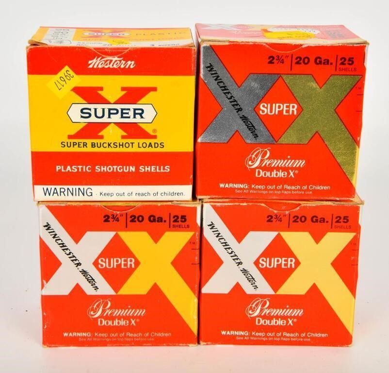 Lot 526: 85 Rounds Of Winchester Western 20 Ga Shotshells