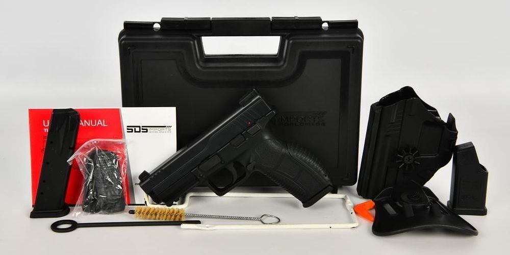 Lot 549: Brand New Tisas Zigana PX-9 Semi Auto Pistol 9MM