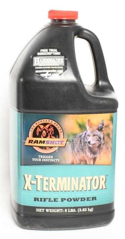 Lot 569: 5 LBS Of Ramshot X-Terminator Gun Powder X-Terminator...