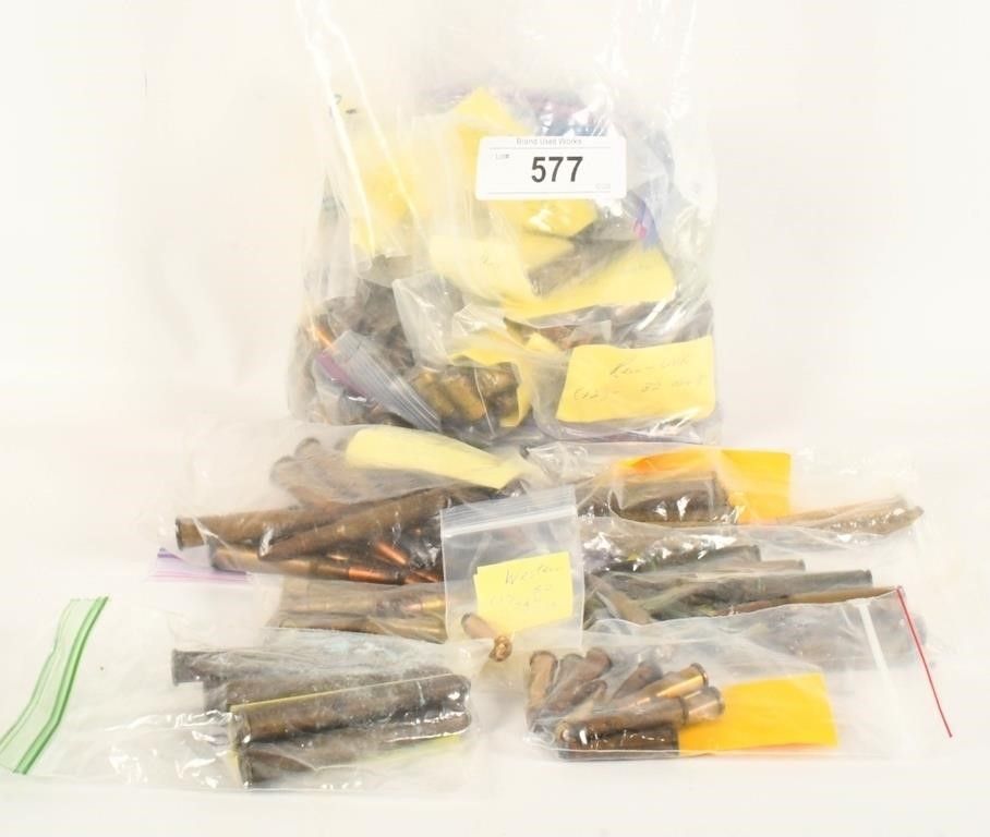 Lot 577: Large Lot of Various Caliber Collector Ammunition