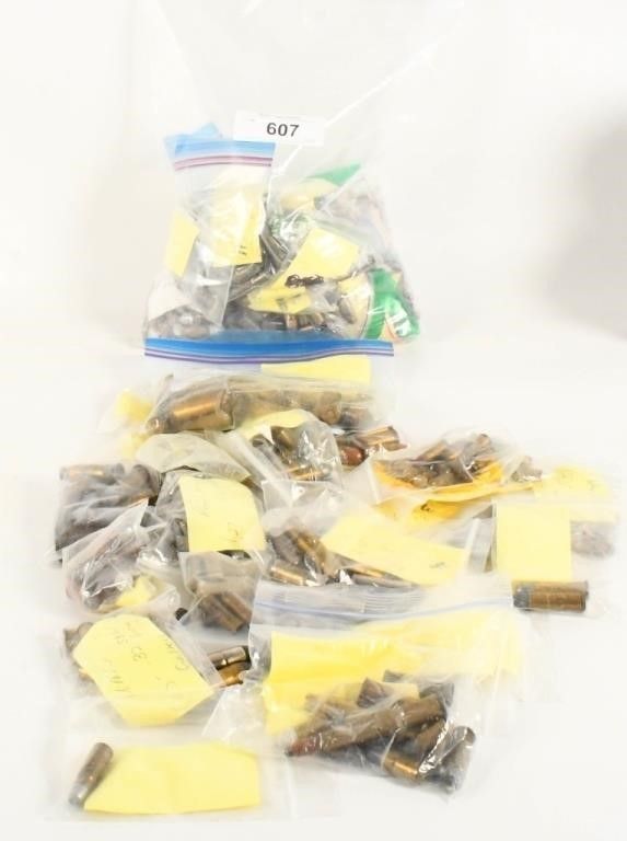 Lot 607: Large Lot of Various Caliber Collector Ammunition
