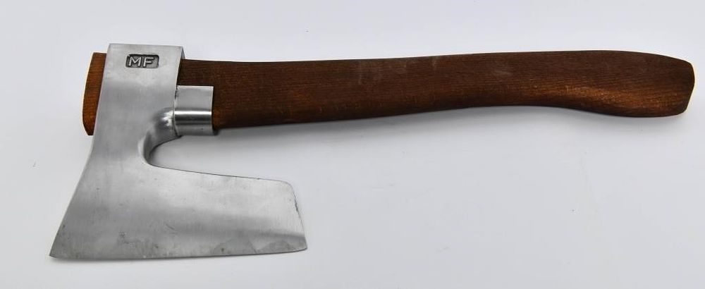Lot 608: Hand Crafted Wood Handle MF Axe