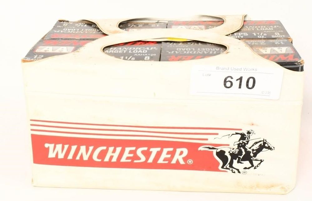 Lot 610: 100 Rds of Winchester AA 12 Ga Handicap Shotshells