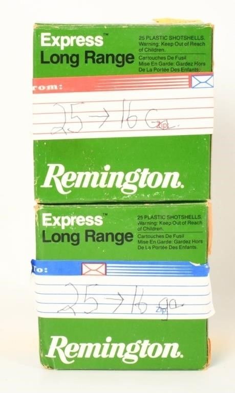 Lot 619: 50 Rounds Of Remington Express 16 Ga Shotshells