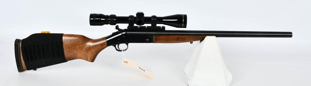 Lot 624: New England Firearms Pardner Handi Rifle .223 Rem