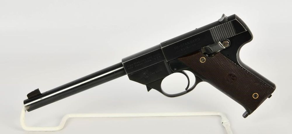 Lot 633: High Standard Model GB Semi Auto Pistol .22 LR
