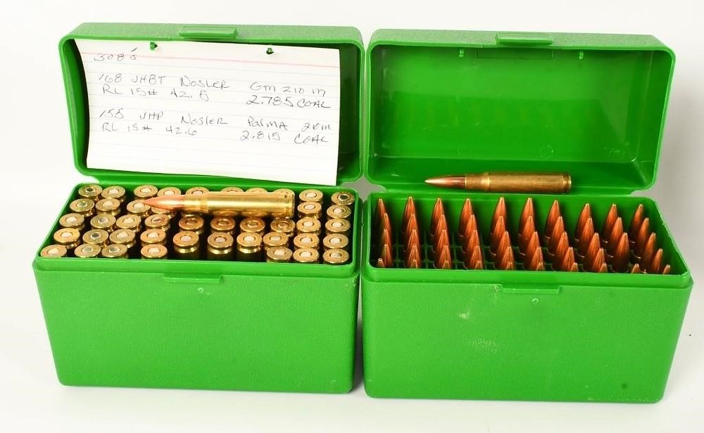 Lot 637: 98 Rounds Of Reman .308 Win Ammunition