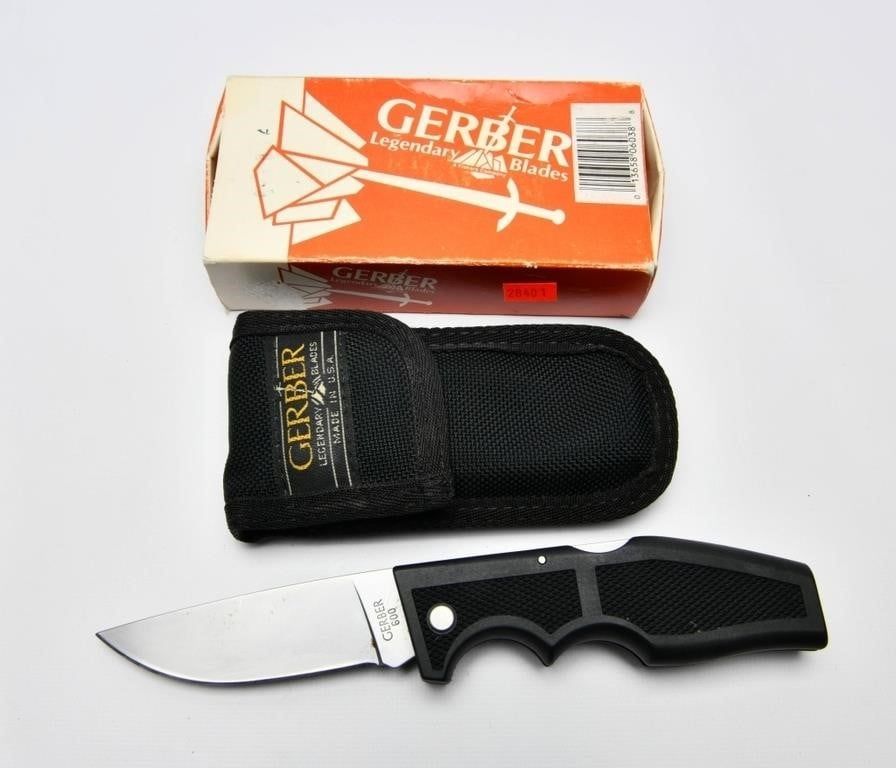 Lot 650: Gerber Magnum Model 600 LST Folding Knife
