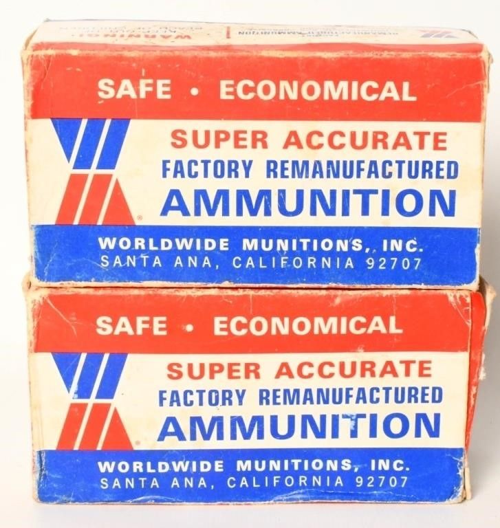 Lot 658: 100 Rounds Of Reman .38 Special Ammunition