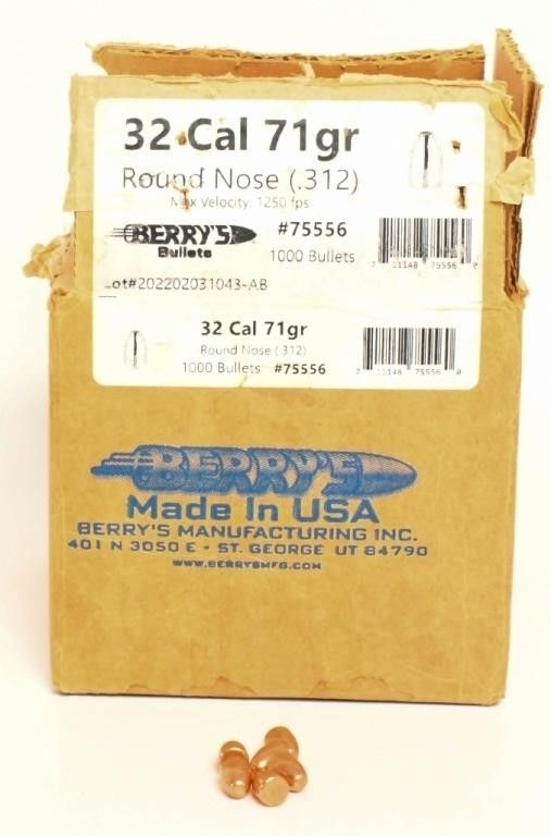 Lot 662: Approx 800 Count Of .32 Caliber Bullet Tips