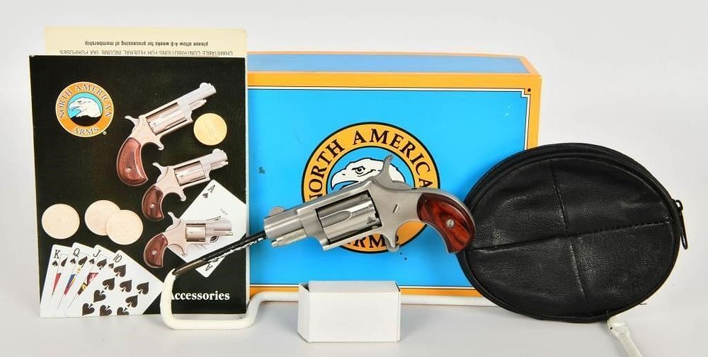 Lot 669: North American Arms Mini Revolver .22 LR