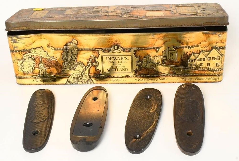 Lot 686: Large Lot of Various Factory Butt Plates