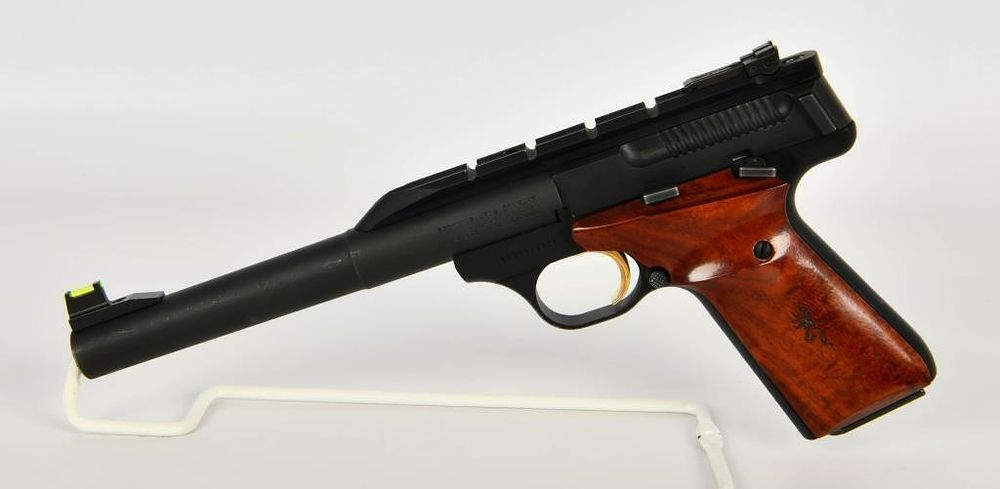 Lot 693: Browning Buckmark Target Semi Auto Pistol .22 LR