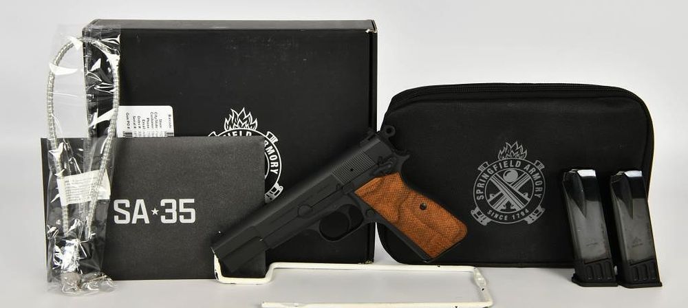 Lot 1068: Springfield Armory SA-35 Semi Auto Pistol 9mm