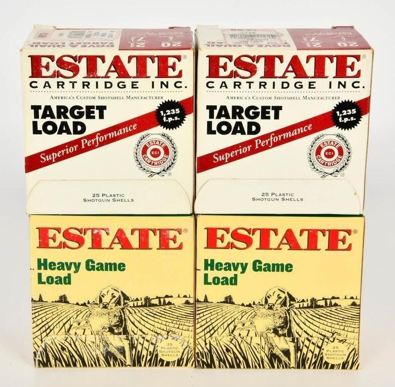 Lot 1075: 100 Rounds Of Estate 20 Ga Shotshells
