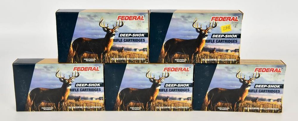 Lot 1093: 100 Rounds Of Federal .308 Win Ammunition