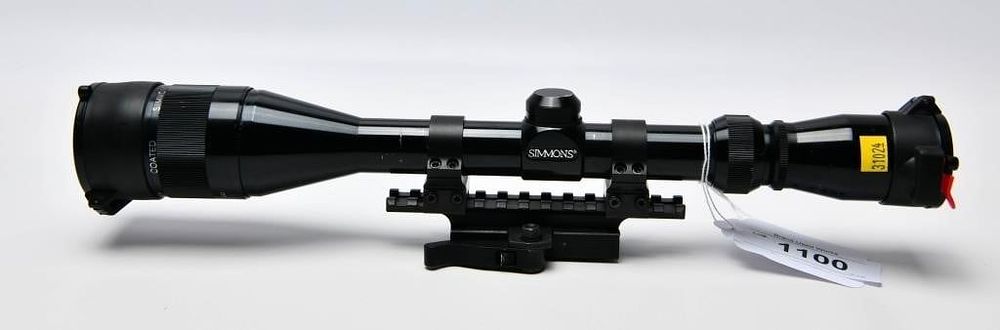 Lot 1100: Simmons Prohunter 6-18x40 A.O Riflescope