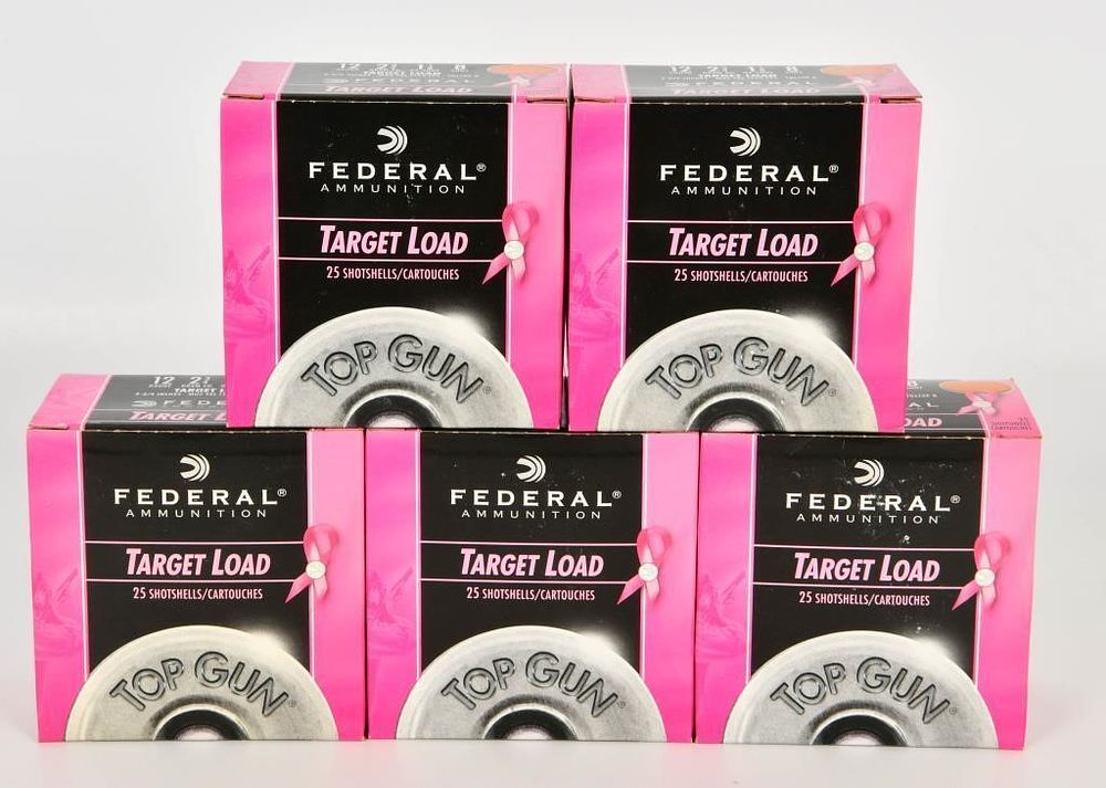 Lot 1120: 125 Rounds of Federal 12 Ga Shotshells